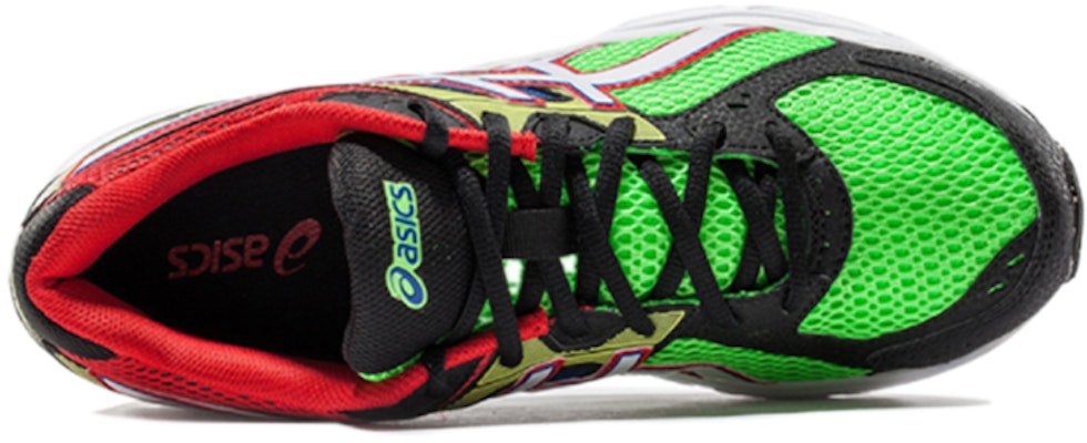 Asics Gel-Contend 2 緩衝抗磨慢跑鞋 螢光綠白 Lookbook Asics Gel-Contend 2 緩衝抗磨慢跑鞋 螢光綠白