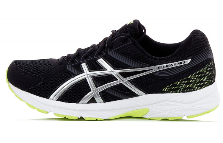 ASICS Gel-Contend 3 'Black Green' T5F4N-9993