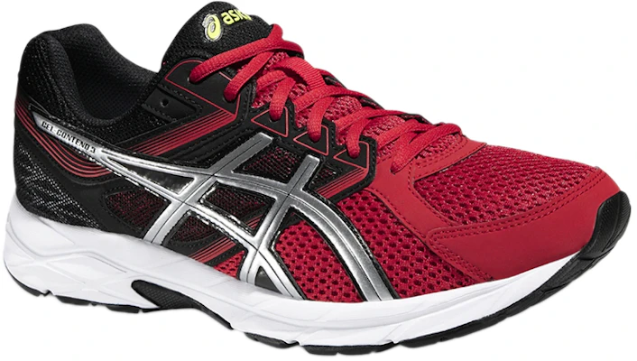 Asics Gel-Contend 3 透氣 低筒 跑步鞋 男款 紅黑 Order Asics Gel-Contend 3 透氣 低筒 跑步鞋 男款 紅黑