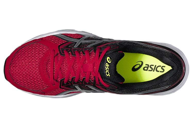 Shop Asics Gel-Contend 3 透氣 低筒 跑步鞋 男款 紅黑