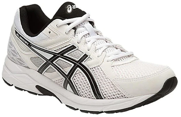 Asics Gel-Contend 3 舒適 透氣 低筒 跑步鞋 男款 白黑色 Lookbook Asics Gel-Contend 3 舒適 透氣 低筒 跑步鞋 男款 白黑色