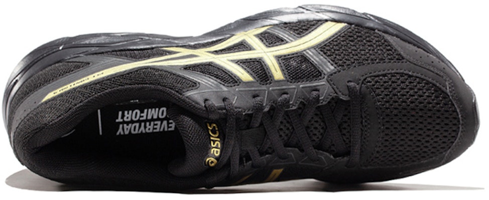 ASICS Gel-Contend 4 'Hitam/Emas' T8D4Q-013 Lookbook ASICS Gel-Contend 4 'Hitam/Emas' T8D4Q-013