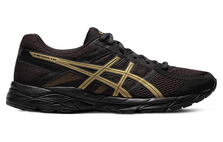 Lookbook Asics Gel-Contend 4 舒適 輕便透氣 低筒 跑步鞋 男款 黑金