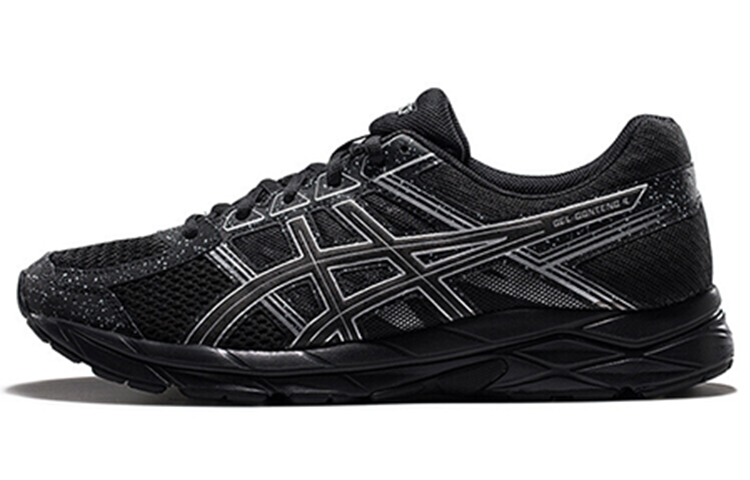 Buy Asics Gel-Contend 4 低筒 跑步鞋 男款 黑銀色