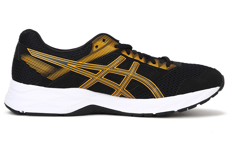 Order Asics Gel-Contend 5B 輕便舒適 低筒運動跑步鞋 黑橙色