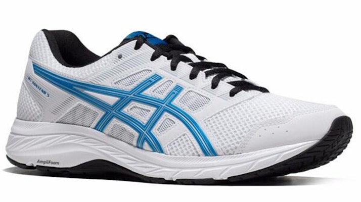 亚瑟士 Gel-Contend 5 蓝色白色跑鞋 1011A256-104 Order 亚瑟士 Gel-Contend 5 蓝色白色跑鞋 1011A256-104