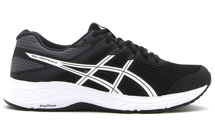 Order ASICS Gel-Contend 6 '黑色' 运动鞋 1011A905-007