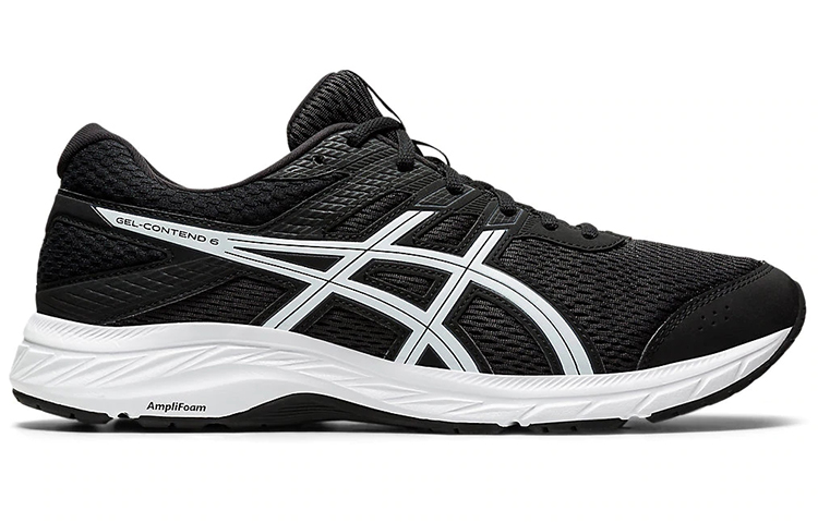 Order ASICS Gel-Contend 6 Schwarz/Weiß 1011A666-003