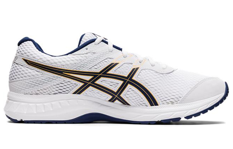 Order ASICS Gel-Contend 6 Sportschoenen Wit/Zwart 1011A667-100