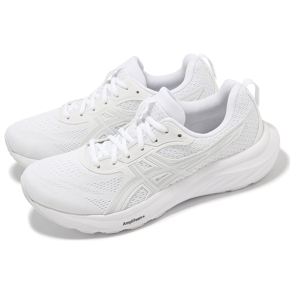 Shop ASICS Gel Contend 9 '白色冰川灰' 运动鞋 1011B881-100