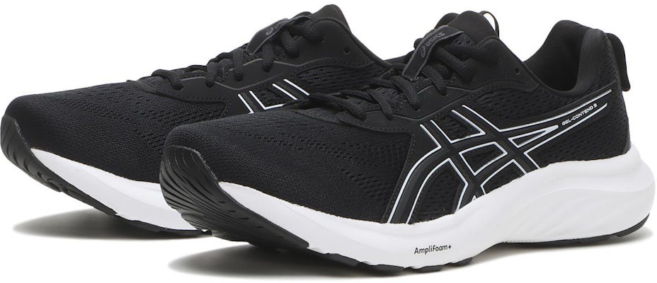 ASICS GEL-Contend 9 Extra Wide Black/White 1011B882-002 Lookbook ASICS GEL-Contend 9 Extra Wide Black/White 1011B882-002