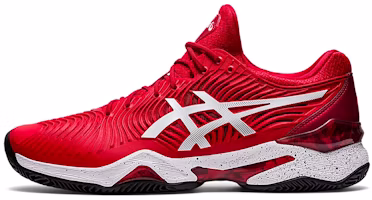 ASICS Gel-Court FF Novak Clay 'Red Low Top Performance Running Shoes' 1041A276-960 ASICS Gel-Court FF Novak Clay 'Red Low Top Performance Running Shoes' 1041A276-960