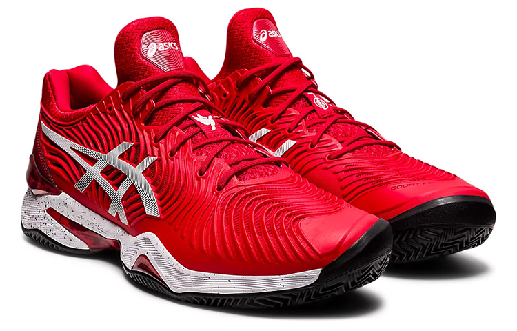 Lookbook ASICS Gel-Court FF Novak Clay ''Rot Low Top Performance Laufschuhe'' 1041A276-960