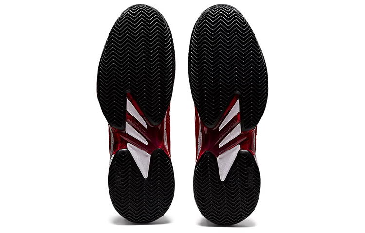 Details for ASICS Gel-Court FF Novak Clay ''Rot Low Top Performance Laufschuhe'' 1041A276-960