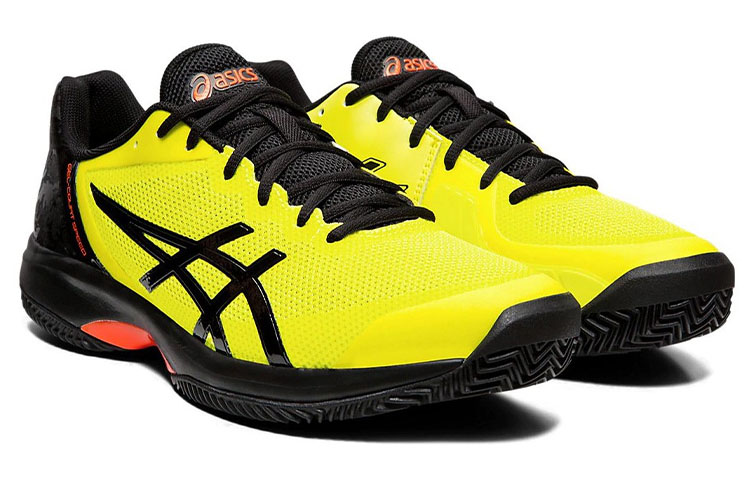 Lookbook Asics Gel-Court Speed Clay 低筒 跑步鞋 男款 黃黑