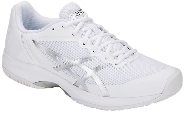 ASICS Gel-Court Speed Kasut Sukan Putih/Perak E800N-0193 Lookbook ASICS Gel-Court Speed Kasut Sukan Putih/Perak E800N-0193