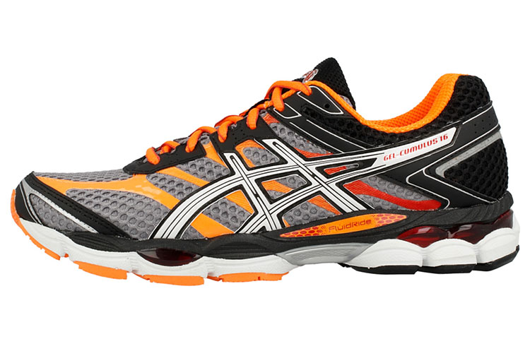 Buy アシックス ゲルクムラス16 黒オレンジ T439N-9301