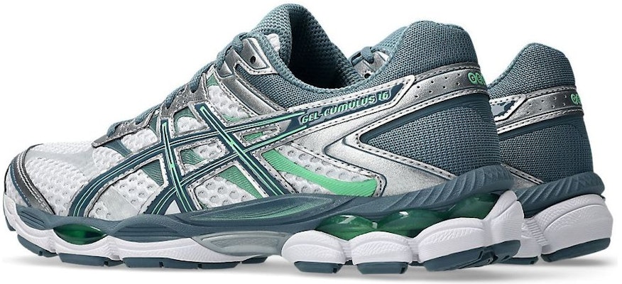 ASICS Gel-Cumulus 16 'White Ironclad' 1203A733-100 Shop ASICS Gel-Cumulus 16 'White Ironclad' 1203A733-100