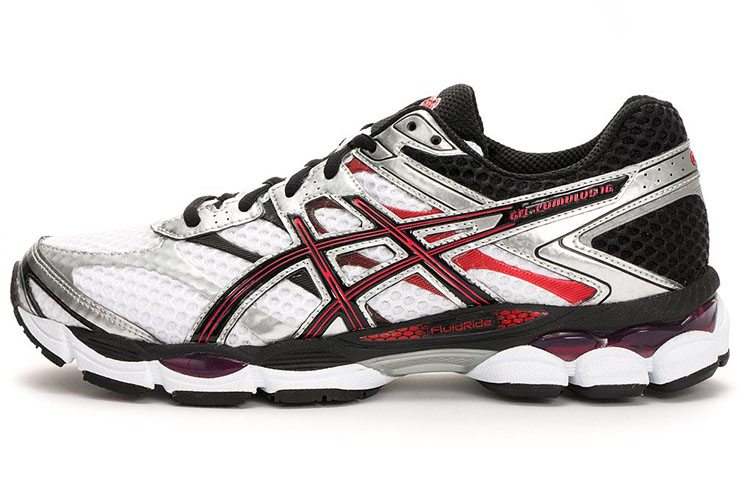 Buy アシックス ゲルクムラス16 白赤銀 T441N-0190