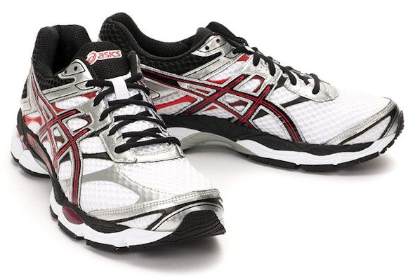 ASICS Gel-Cumulus 16 'White Red Silver' T441N-0190 Order ASICS Gel-Cumulus 16 'White Red Silver' T441N-0190