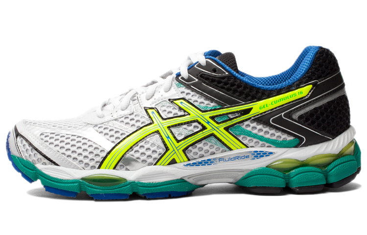 ASICS Gel-Cumulus 16 'White Silver Yellow' T439N-0107