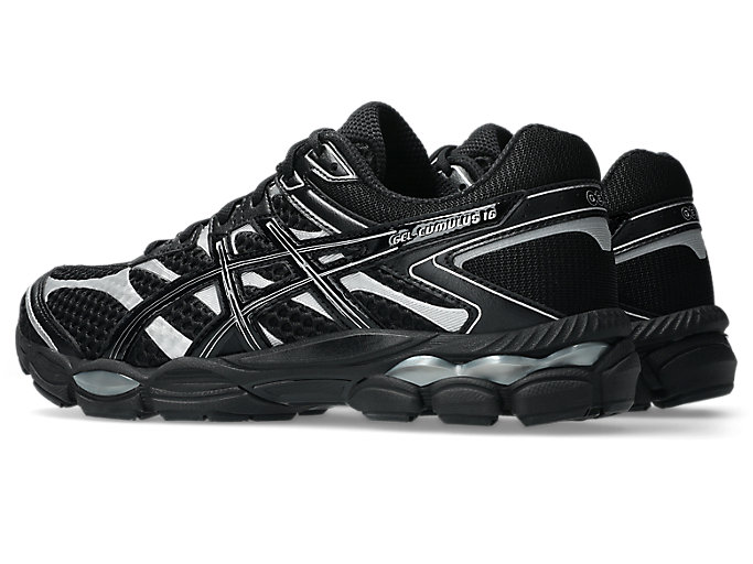 Shop ASICS GEL-CUMULUS 16 Kasut Lari Hitam/Hitam 1203A733-002