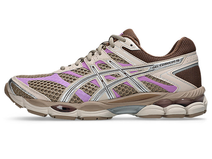 Cheap アシックス GEL-CUMULUS 16 ランニングシューズ シナモン/ピュアシルバー 1203A733-200
