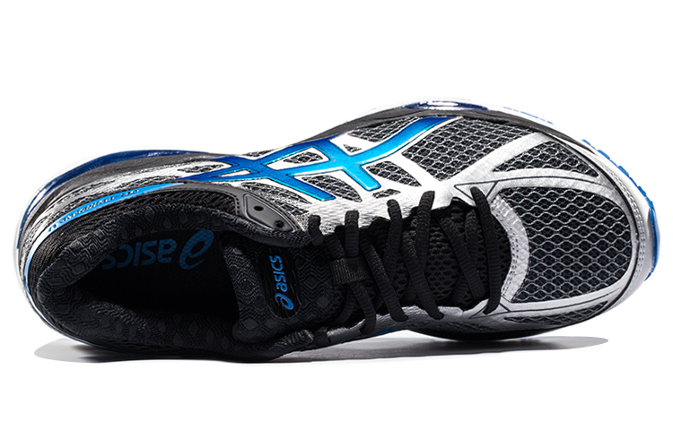 Lookbook 亚瑟士 Gel-Cumulus 17 灰蓝银色跑鞋 T5D3N-1539