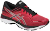 Shop Asics Gel-Cumulus 19 低筒透氣運動鞋 紅色
