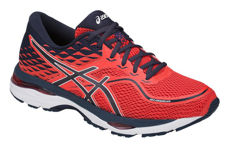 Order ASICS Gel-Cumulus 19 ''Rood Blauw'' T7B3N-3049