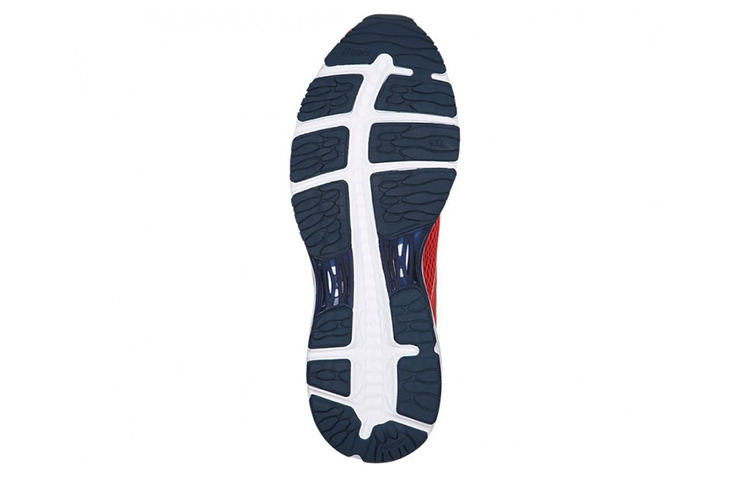 Shop ASICS Gel-Cumulus 19 ''Rood Blauw'' T7B3N-3049