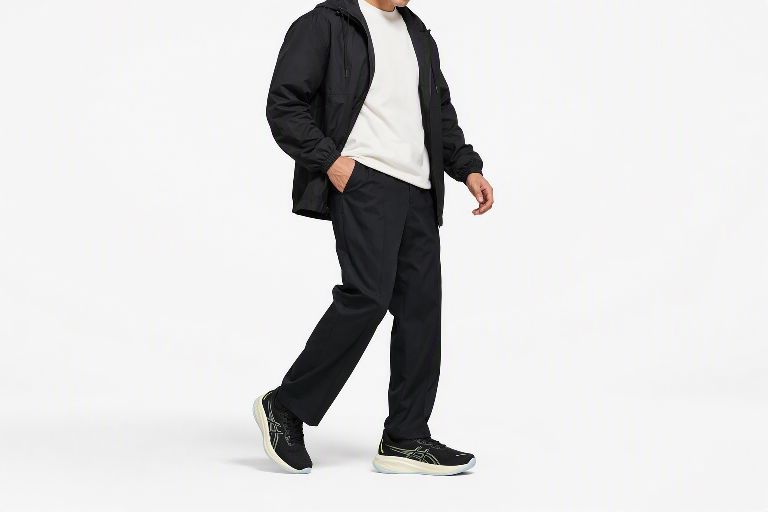 Order ASICS Gel-Cumulus 26 '黑色安全黃' 1011B792-006 1011B792-006