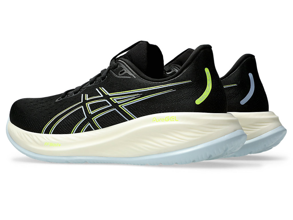 Shop ASICS Gel-Cumulus 26 '黑色安全黃' 1011B792-006 1011B792-006