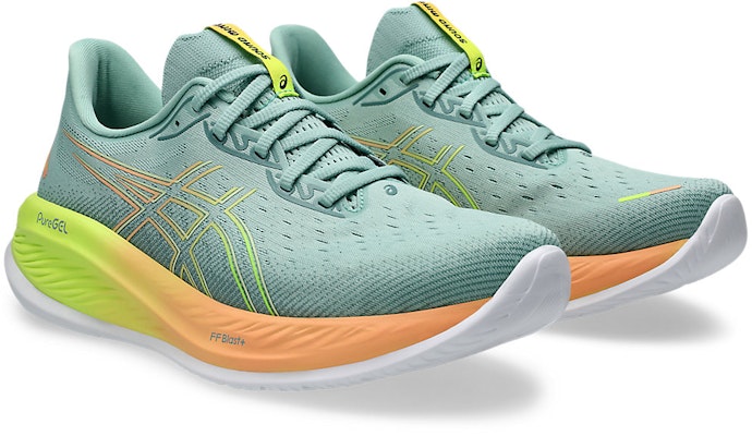 ASICS Gel-Cumulus 26 Paris 'Light Celadon Safety Yellow' 1011B947-750 Order ASICS Gel-Cumulus 26 Paris 'Light Celadon Safety Yellow' 1011B947-750