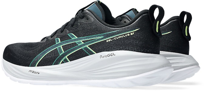 ASICS GEL-CUMULUS 27 跑鞋 黑色/明亮黃 1011B960-004 Lookbook ASICS GEL-CUMULUS 27 跑鞋 黑色/明亮黃 1011B960-004