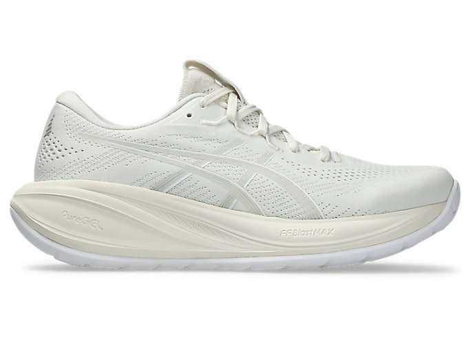 ASICS GEL-CUMULUS 28 Running Shoe Cream/Glacier Grey 1011C143-100