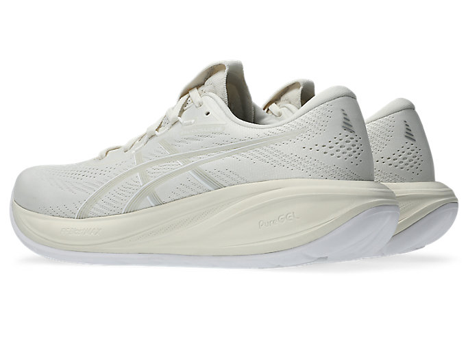 Shop ASICS GEL-CUMULUS 28 Running Shoe Cream/Glacier Grey 1011C143-100
