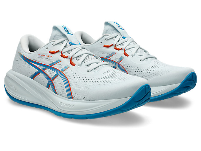Lookbook ASICS GEL-CUMULUS 28 Running Shoes Arctic Blue/Aegean Blue 1011C143-402