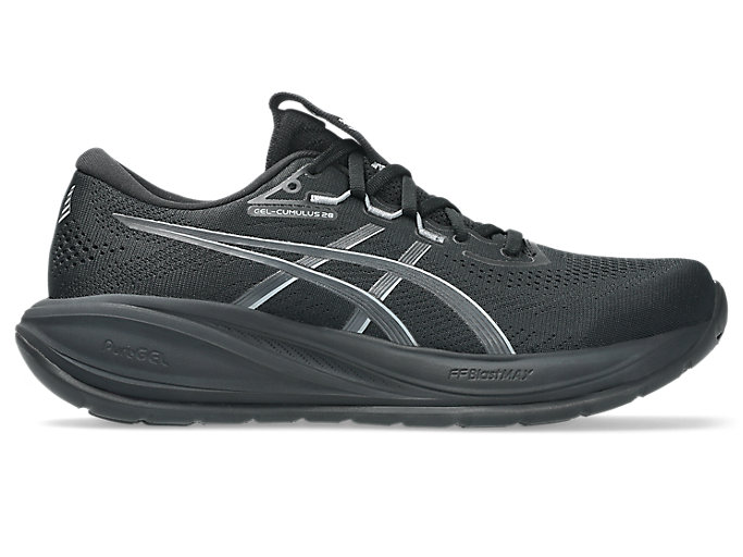 ASICS GEL-CUMULUS 28 Running Shoes Black/Carrier Grey 1011C143-003