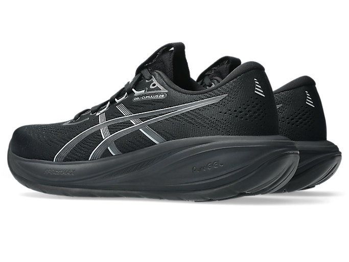 Shop ASICS GEL-CUMULUS 28 Chaussures de Running Noir/Gris Carrier 1011C143-003