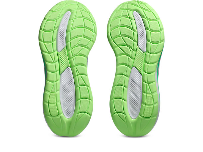 Sizing ASICS GEL-CUMULUS 28 跑鞋 冷苔綠/活力綠 1011C143-400