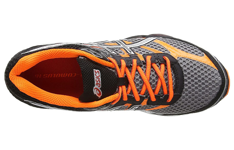 Shop ASICS Gel-Cumulus 6 'Abu-abu Oranye' T440N-9301