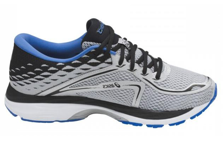 Order Asics Gel-Cumulus 防滑減震運動跑步鞋 灰黑藍拼色 4E寬