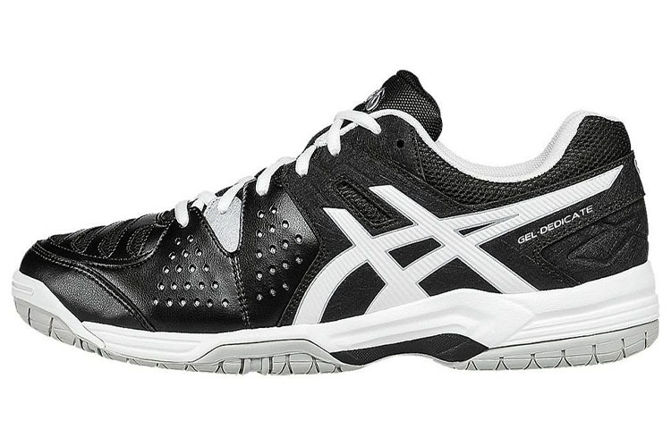 ASICS Gel-Dedicate 4 'Black White' E507Y-9001