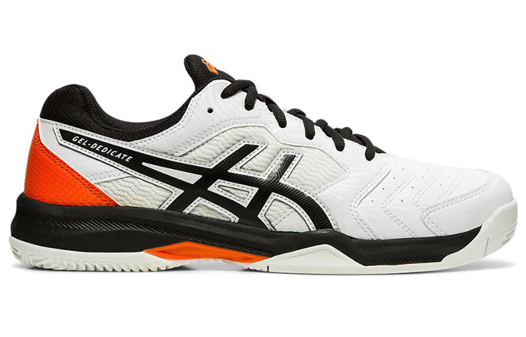 Order ASICS Gel-Dedicate 6 Clay Zwart/Wit 1041A080-100