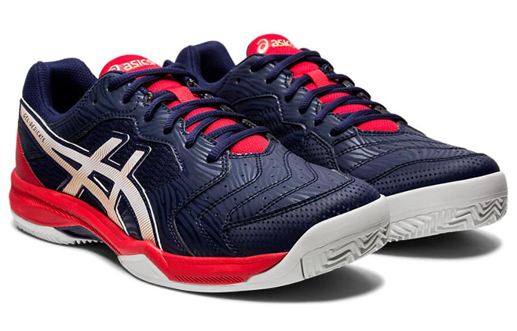 Lookbook ASICS Gel-Dedicate 6 Clay Blauw/''Rood'' 1041A080-403