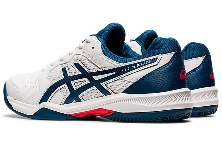 Lookbook ASICS Gel-Dedicate 6 Clay Blu/Rosso ''Bianco'' Sneakers 1041A080-104