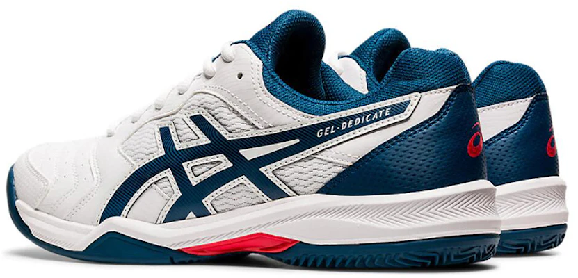 ASICS Gel-Dedicate 6 Clay Blu/Rosso ''Bianco'' Sneakers 1041A080-104 Lookbook ASICS Gel-Dedicate 6 Clay Blu/Rosso ''Bianco'' Sneakers 1041A080-104