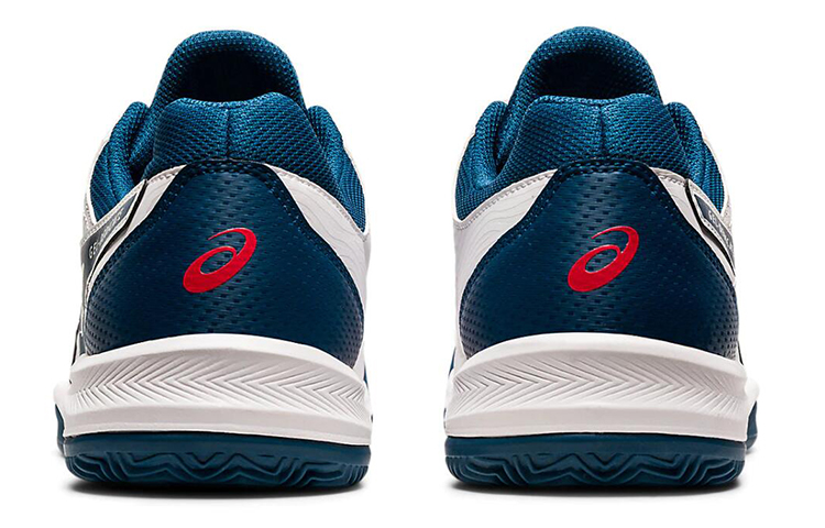 Shop ASICS Gel-Dedicate 6 Clay Blu/Rosso ''Bianco'' Sneakers 1041A080-104