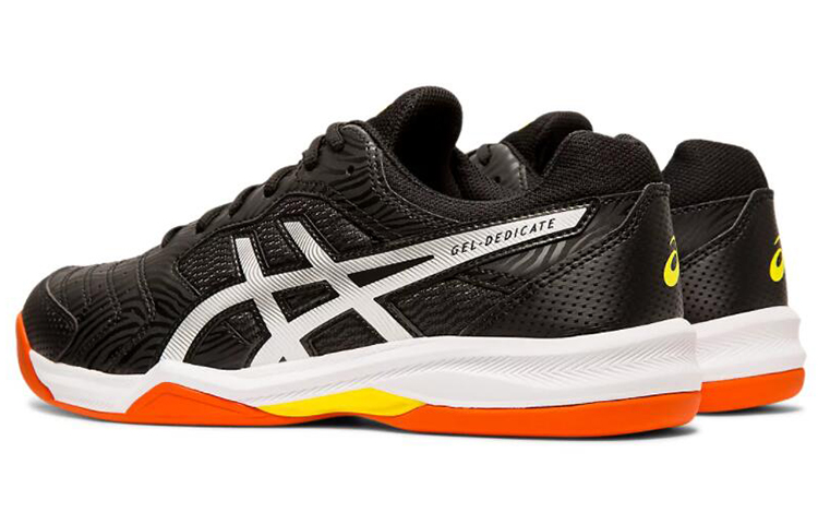 Shop ASICS Gel-Dedicate 6 Indoor Argento Nero 1041A081-001